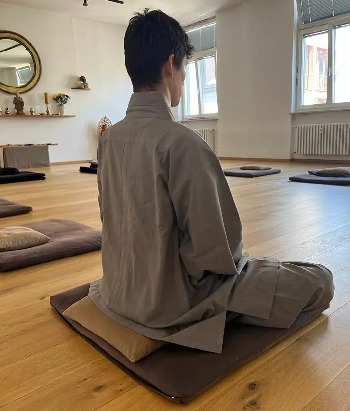 Traditionelles koreanisches Zen-Kleidungsset – Bild 2