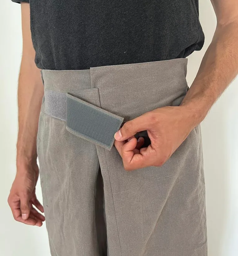 Traditionelles koreanisches Zen-Kleidungsset – Bild 3