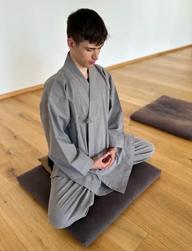 Traditionelles koreanisches Zen-Kleidungsset – Bild 7