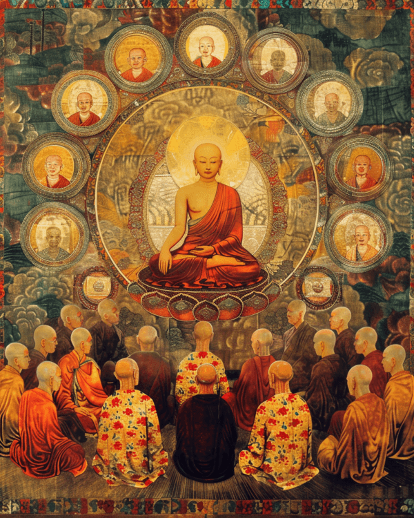 :::EXCLUSIVE:::  Sacred Temple Artwork, by Hyon Gak Sunim - Image 2